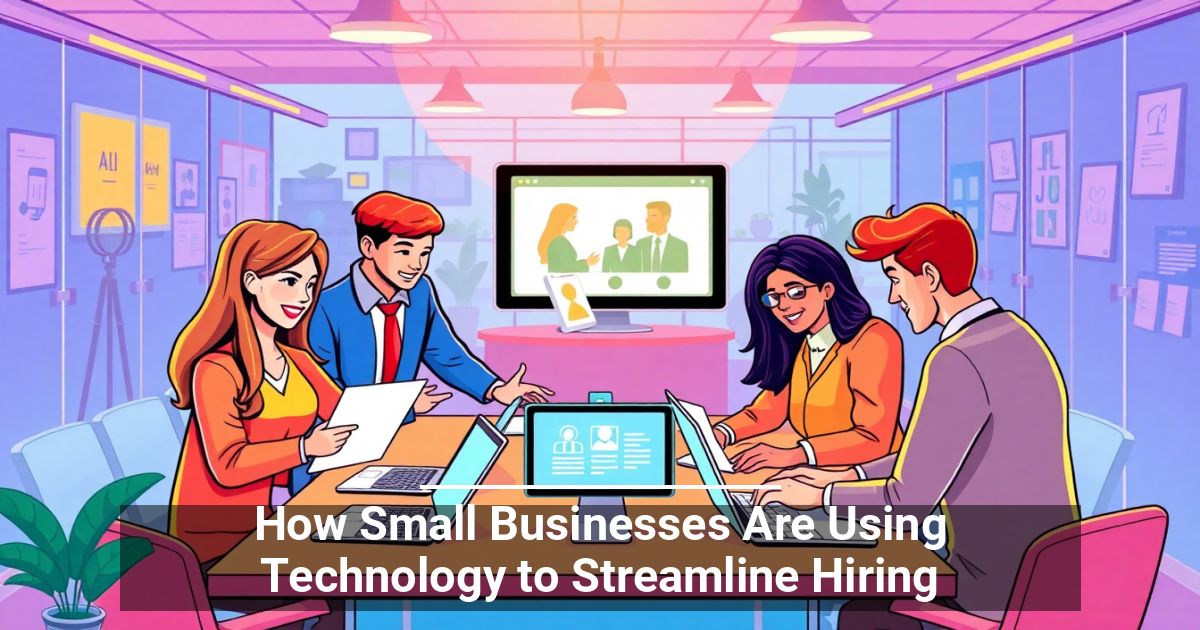 How Small Businesses Are Using Technology to Streamline Hiring